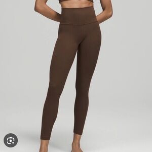 lululemon athletica High-Rise Brown Leggings